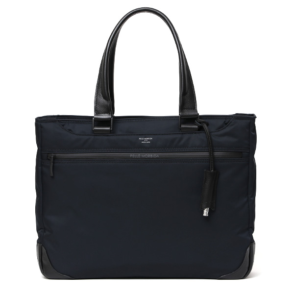 ペッレ モルビダ(PELLE MORBIDA) ハイドロフォイル ビジネストートバッグ ネイビー