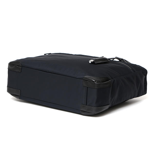 ビジネストート ブランド メンズ トート ナイロン 日本製 ソロテックス オフィスカジュアル おしゃれ 鞄 革 ブルー ネイビー 青色 男性 プレゼント ギフト 30代 40代 通勤 HYD004 ハイドロフォイル ペッレ モルビダ(PELLE MORBIDA)