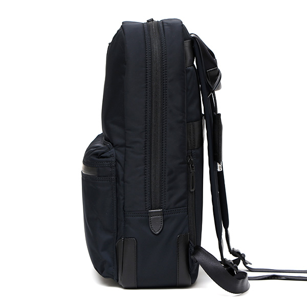  ビジネスリュック バックパック メンズ リュック ナイロン デイパック ブランド 日本製 オフィス おしゃれ ブルー ネイビー 青色 ソロテックス 軽量 大容量 通勤 出張 鞄 ハイドロフォイル HYD011 ペッレ モルビダ(PELLE MORBIDA)