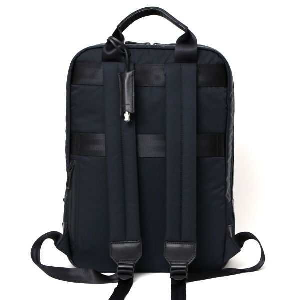  ビジネスリュック バックパック メンズ リュック ナイロン デイパック ブランド 日本製 オフィス おしゃれ ブルー ネイビー 青色 ソロテックス 軽量 大容量 通勤 出張 鞄 ハイドロフォイル HYD011 ペッレ モルビダ(PELLE MORBIDA)