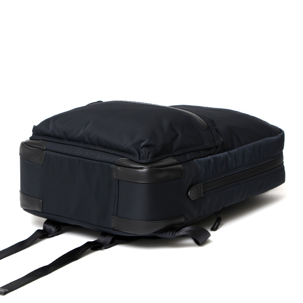  ビジネスリュック バックパック メンズ リュック ナイロン デイパック ブランド 日本製 オフィス おしゃれ ブルー ネイビー 青色 ソロテックス 軽量 大容量 通勤 出張 鞄 ハイドロフォイル HYD011 ペッレ モルビダ(PELLE MORBIDA)