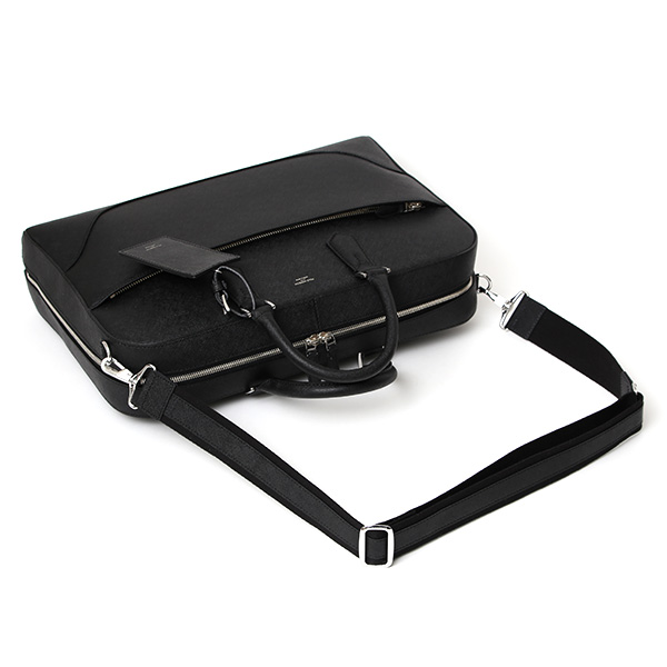 ペッレモルビダ ブリーフケース 本革 メンズ ビジネスバッグ ブリーフバッグ ショルダーベルト 付き ブラック 黒 黒色 PC収納 おしゃれ プレゼント 日本製 ブランド キャピターノ CA013A ペッレ モルビダ(PELLE MORBIDA)