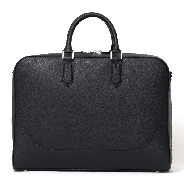  ペッレモルビダ ブリーフケース 本革 メンズ ビジネスバッグ ブリーフバッグ ショルダーベルト 付き ブルー ネイビー 青色 PC収納 おしゃれ プレゼント 日本製 ブランド キャピターノ CA013A ペッレ モルビダ(PELLE MORBIDA)