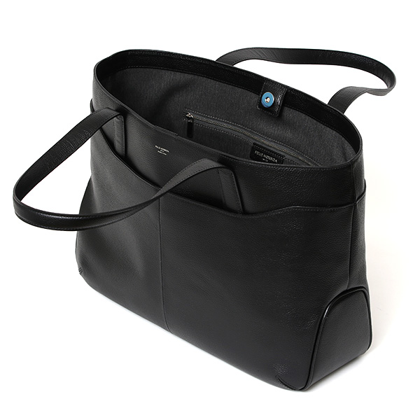  ペッレモルビダ レザー トートバッグ メンズ レディース トート 本革 シンプル ビジネストート 大容量 鞄 ブラック 黒 黒色 おしゃれ 30代 40代 ギフト プレゼント 通勤 通学 ブランド ST009T ペッレ モルビダ(PELLE MORBIDA)