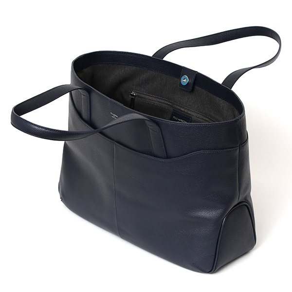  ペッレモルビダ レザー トートバッグ メンズ レディース トート 本革 シンプル ビジネストート 大容量 鞄 ブルー ネイビー 青色 おしゃれ 30代 40代 ギフト プレゼント 通勤 通学 ブランド ST009T ペッレ モルビダ(PELLE MORBIDA)