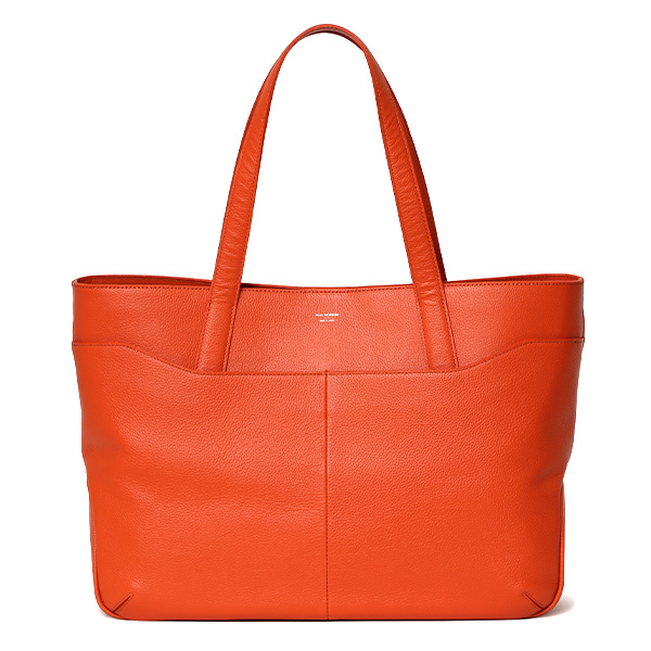 ペッレ モルビダ(PELLE MORBIDA) レザートートバッグ オレンジ