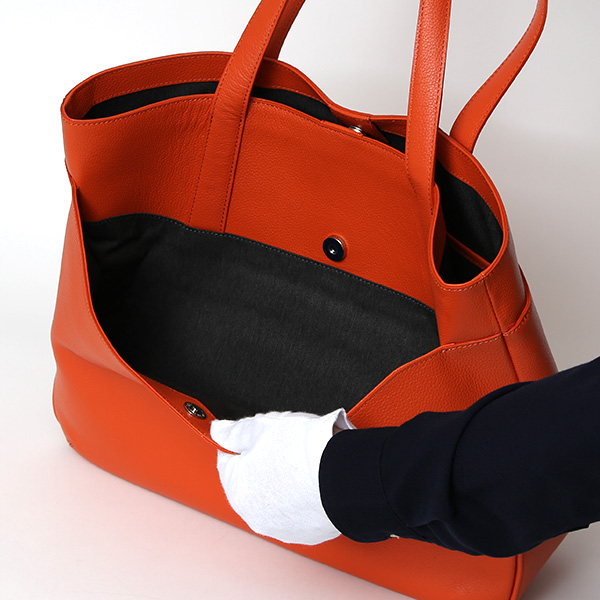  ペッレモルビダ レザー トートバッグ メンズ レディース トート 本革 シンプル ビジネストート 大容量 鞄 オレンジ 橙色 おしゃれ 30代 40代 ギフト プレゼント 通勤 通学 ブランド ST009T ペッレ モルビダ(PELLE MORBIDA)