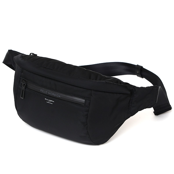 ペッレ モルビダ(PELLE MORBIDA) ハイドロフォイル ボディバッグ ブラック