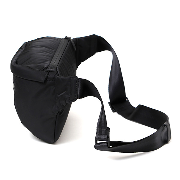 ペッレモルビダ ボディバッグ ハイドロフォイル ナイロン メンズ カジュアル ウエストバッグ 斜め掛け 鞄 ブラック 黒 黒色 ショルダーバッグ 軽い 高機能 日本製 ブランド HDY009 ペッレ モルビダ(PELLE MORBIDA)