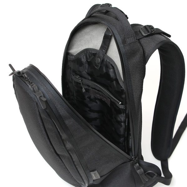 REDUCTS(リダッツ) CYCLER MEDIUM リュック バックパック 日本製 バッグ ブランド メンズ ブラック 黒 黒色 カジュアル 自転車 ヘルメット収納可能 ビジネスリュック PC タブレット A4 男性 高級 高品質 リュックサック