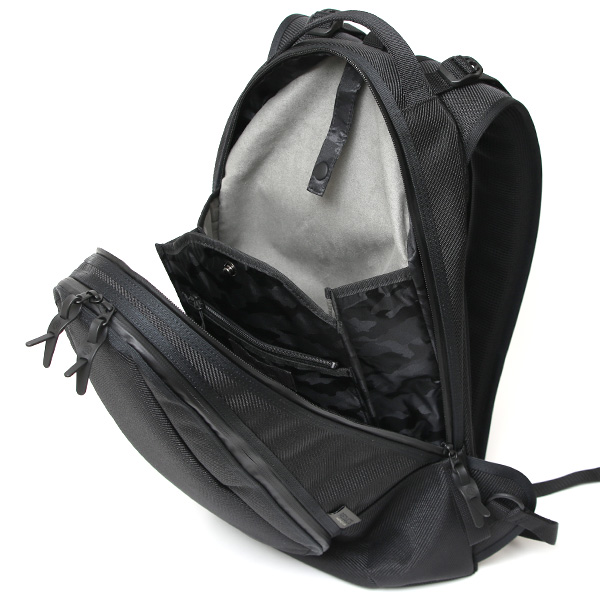 REDUCTS(リダッツ) CYCLER MEDIUM リュック バックパック 日本製 バッグ ブランド メンズ ブラック 黒 黒色 カジュアル 自転車 ヘルメット収納可能 ビジネスリュック PC タブレット A4 男性 高級 高品質 リュックサック