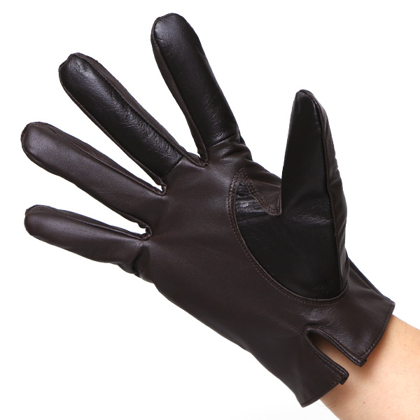  佐々木手袋 日本製 牛革 レザー メンズ 手袋 スマートフォン対応 ダークブラウン ブラウン 茶 茶色 防寒 革手袋 本革 国産 オールレザー 化粧箱付き スマホ対応 タッチパネル 操作可能 高級 おしゃれ プレゼント 男性 大人 通勤 三本山 経年変化 味わい 暖かい