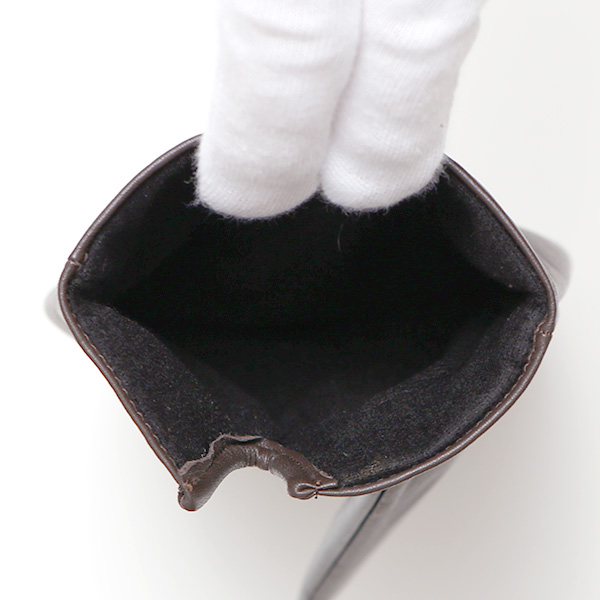  佐々木手袋 日本製 牛革 レザー メンズ 手袋 スマートフォン対応 ダークブラウン ブラウン 茶 茶色 防寒 革手袋 本革 国産 オールレザー 化粧箱付き スマホ対応 タッチパネル 操作可能 高級 おしゃれ プレゼント 男性 大人 通勤 三本山 経年変化 味わい 暖かい