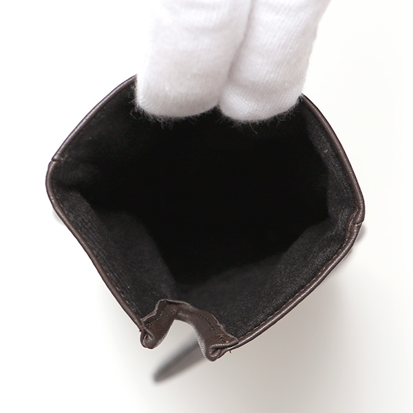  佐々木手袋 日本製 牛革 レザー レディース 手袋 スマートフォン対応 ダークブラウン ブラウン 茶 茶色 防寒 革手袋 本革 国産 オールレザー 化粧箱付き スマホ対応 タッチパネル 操作可能 高級 おしゃれ プレゼント 女性 大人 通勤 三本山 経年変化 味わい 暖かい