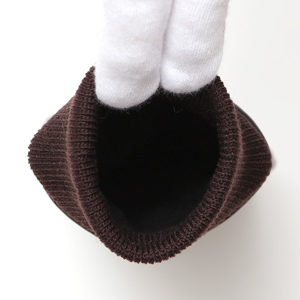  佐々木手袋 日本製 牛革 レザー レディース 手袋 スマートフォン対応 ダークブラウン ブラウン 茶 茶色 リブ付き カフス付き 防寒 革手袋 本革 国産 オールレザー 化粧箱付き スマホ対応 タッチパネル 操作可能 高級 おしゃれ プレゼント 女性 大人 通勤 三本山 暖かい