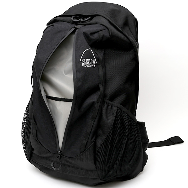  リュック メンズ アウトドア バックパック ブランド ブラック 黒 黒色 リュックサック 26L レディース 鞄 カバン 大人 街歩き おしゃれ かわいい デイパック SIERRA DESIGNS(シエラ デザインズ)