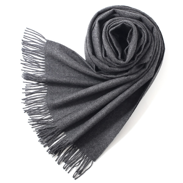 シルケボープレード 130×200cm ベビーアルパカストール チャコール