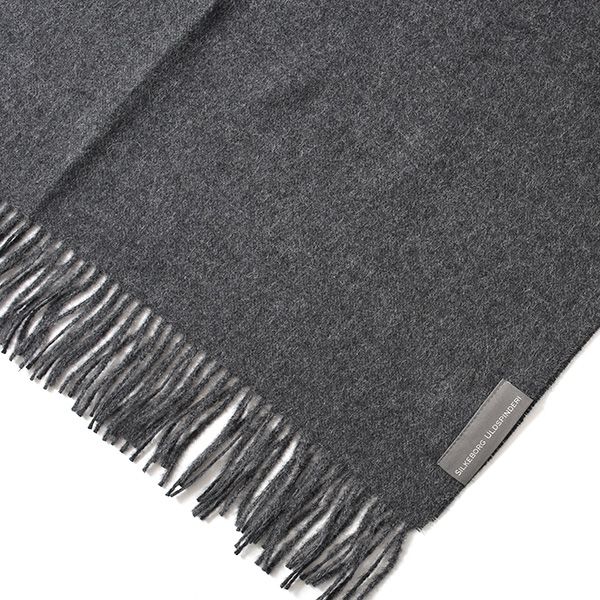 大判 マフラー ストール 130×200cm ブランド メンズ レディース ベビー アルパカ 100% 秋冬 厚手 ブランケット グレー グレイ 灰色 クリスマス プレゼント ギフト チェック 無地 Silkeborg Plaids(シルケボープレード)