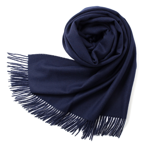 シルケボープレード 130×200cm ベビーアルパカストール ネイビー