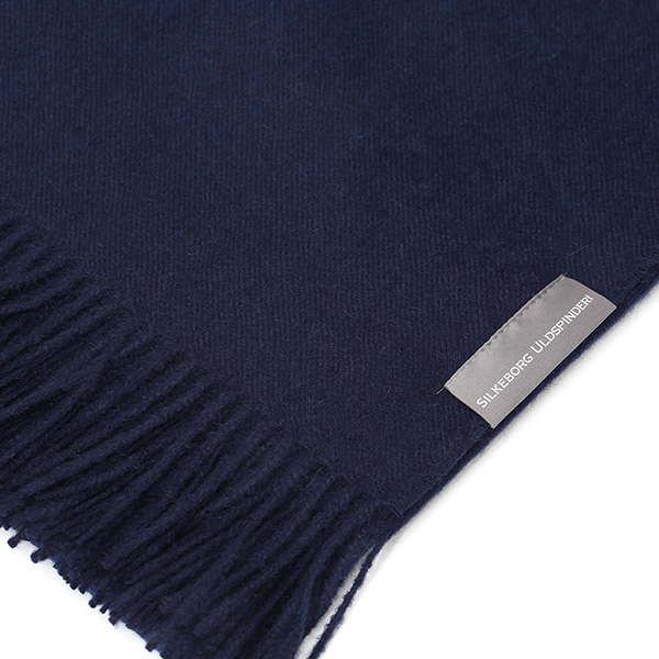  大判 マフラー ストール 130×200cm ブランド メンズ レディース ベビー アルパカ 100％ 秋冬 厚手 ブランケット ブルー ネイビー 青色 クリスマス プレゼント ギフト チェック  無地 Silkeborg Plaids(シルケボープレード)