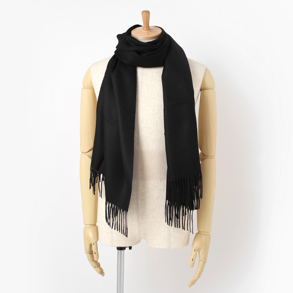  マフラー メンズ レディース ブランド ベビー アルパカ 100％ 大判 ストール 北欧 おしゃれ 柄 ブラック 黒 黒色 男性 女性 厚手 チェック 無地 シンプル プレゼント ギフト 贈り物  Silkeborg Plaids(シルケボープレード)