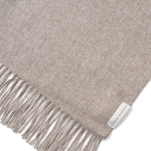  マフラー メンズ レディース ブランド ベビー アルパカ 100％ 大判 ストール 北欧 おしゃれ 柄 ブラウン 茶 茶色 男性 女性 厚手 チェック 無地 シンプル プレゼント ギフト 贈り物  Silkeborg Plaids(シルケボープレード)