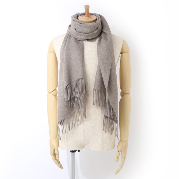  マフラー メンズ レディース ブランド ベビー アルパカ 100％ 大判 ストール 北欧 おしゃれ 柄 ブラウン 茶 茶色 男性 女性 厚手 チェック 無地 シンプル プレゼント ギフト 贈り物  Silkeborg Plaids(シルケボープレード)