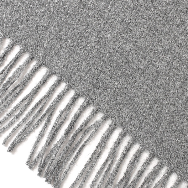  マフラー メンズ レディース ブランド ベビー アルパカ 100％ 大判 ストール 北欧 おしゃれ 柄 グレー グレイ 灰色 男性 女性 厚手 チェック 無地 シンプル プレゼント ギフト 贈り物  Silkeborg Plaids(シルケボープレード)