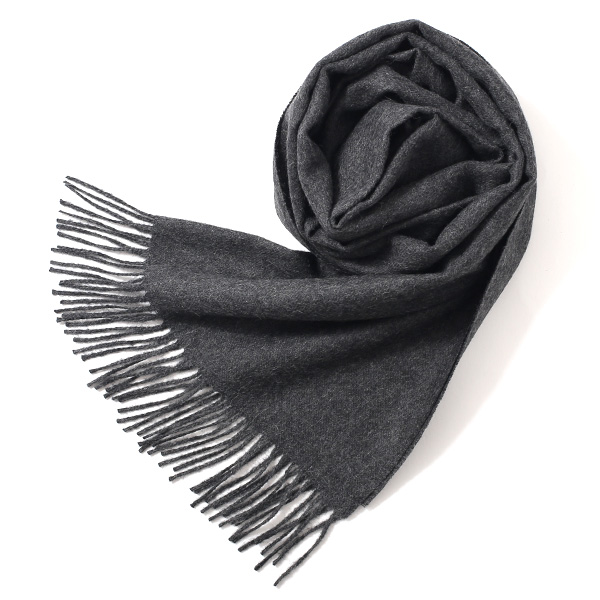 シルケボープレード 60×200cm ベビーアルパカストール チャコール