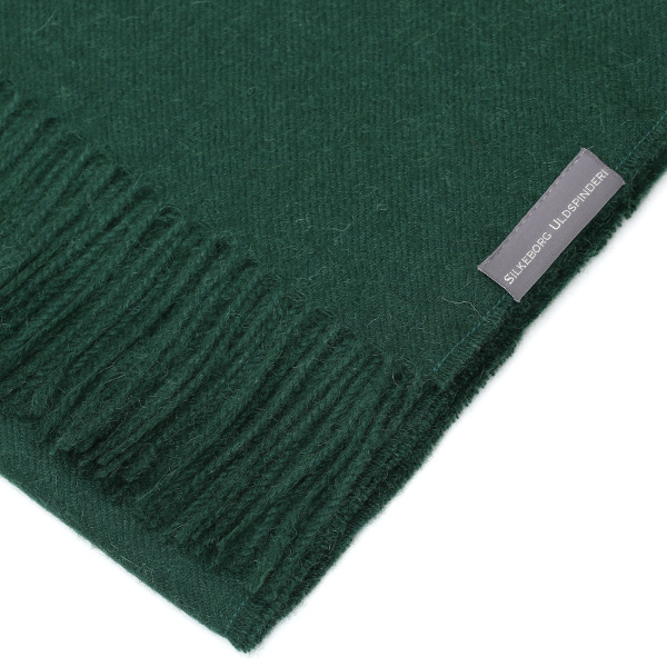  マフラー メンズ レディース ブランド ベビー アルパカ 100％ 大判 ストール 北欧 おしゃれ 柄 グリーン 緑色 男性 女性 厚手 チェック 無地 シンプル プレゼント ギフト 贈り物  Silkeborg Plaids(シルケボープレード)