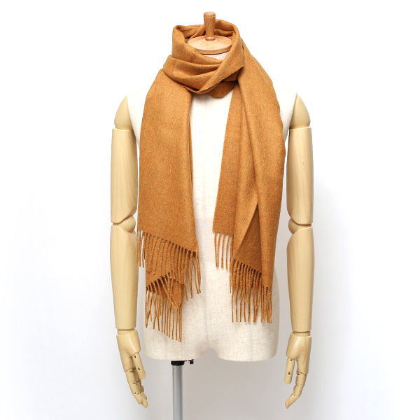  マフラー メンズ レディース ブランド ベビー アルパカ 100％ 大判 ストール 北欧 おしゃれ 柄 イエロー 黄色 男性 女性 厚手 チェック 無地 シンプル プレゼント ギフト 贈り物  Silkeborg Plaids(シルケボープレード)