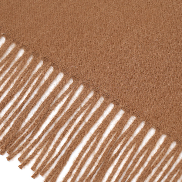  ストール マフラー ベビーアルパカ 100％ 北欧 ブランド メンズ レディース キャメル ブラウン 茶 茶色 彼氏 彼女 プレゼント 高級 ギフト ウール 厚手 チェック 柄 無地 シンプル Silkeborg Plaids(シルケボープレード)