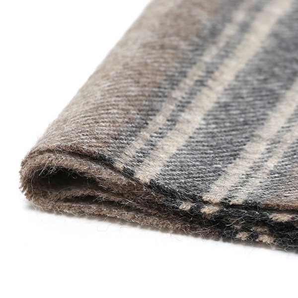 ストール マフラー ベビーアルパカ 100% 北欧 ブランド メンズ レディース ブラウン 茶 茶色 彼氏 彼女 プレゼント 高級 ギフト ウール 厚手 チェック 柄 無地 シンプル Silkeborg Plaids(シルケボープレード)