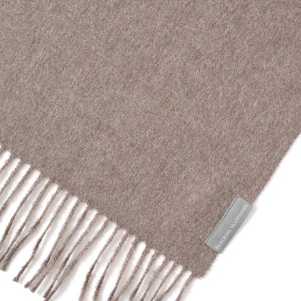  ストール マフラー ベビーアルパカ 100％ 北欧 ブランド メンズ レディース ブラウン 茶 茶色 彼氏 彼女 プレゼント 高級 ギフト ウール 厚手 チェック 柄 無地 シンプル Silkeborg Plaids(シルケボープレード)