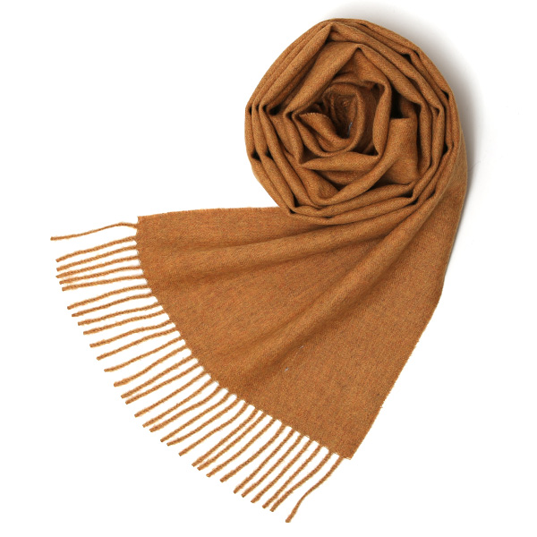 シルケボープレード 30×200cm ベビーアルパカストール シナモン