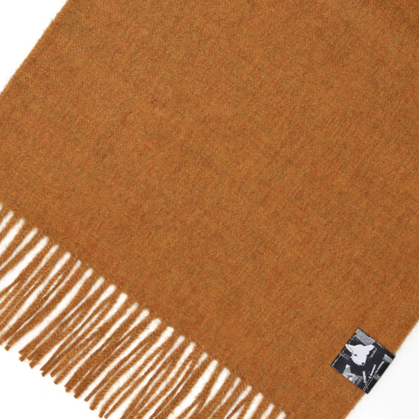  ストール マフラー ベビーアルパカ 100％ 北欧 ブランド メンズ レディース ブラウン 茶 茶色 彼氏 彼女 プレゼント 高級 ギフト ウール 厚手 チェック 柄 無地 シンプル Silkeborg Plaids(シルケボープレード)