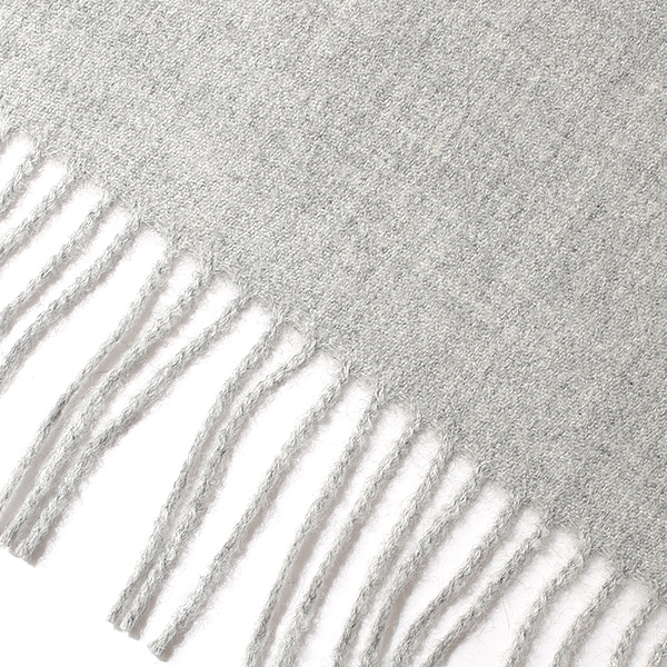  ストール マフラー ベビーアルパカ 100％ 北欧 ブランド メンズ レディース ライトグレー グレー グレイ 灰色 彼氏 彼女 プレゼント 高級 ギフト ウール 厚手 チェック 柄 無地 シンプル Silkeborg Plaids(シルケボープレード)