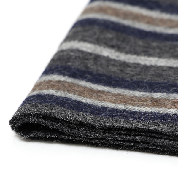  ストール マフラー ベビーアルパカ 100％ 北欧 ブランド メンズ レディース グレー グレイ 灰色 彼氏 彼女 プレゼント 高級 ギフト ウール 厚手 チェック 柄 無地 シンプル Silkeborg Plaids(シルケボープレード)