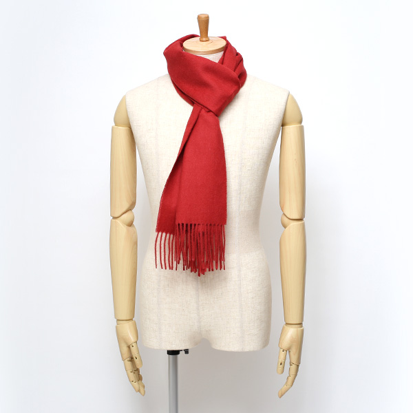  ストール マフラー ベビーアルパカ 100％ 北欧 ブランド メンズ レディース レッド ワイン 赤色 彼氏 彼女 プレゼント 高級 ギフト ウール 厚手 チェック 柄 無地 シンプル Silkeborg Plaids(シルケボープレード)