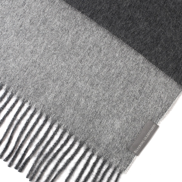 ストール マフラー ベビーアルパカ 100% 北欧 ブランド メンズ レディース ブルー ネイビー 青色 彼氏 彼女 プレゼント 高級 ギフト ウール 厚手 チェック 柄 無地 シンプル Silkeborg Plaids(シルケボープレード)