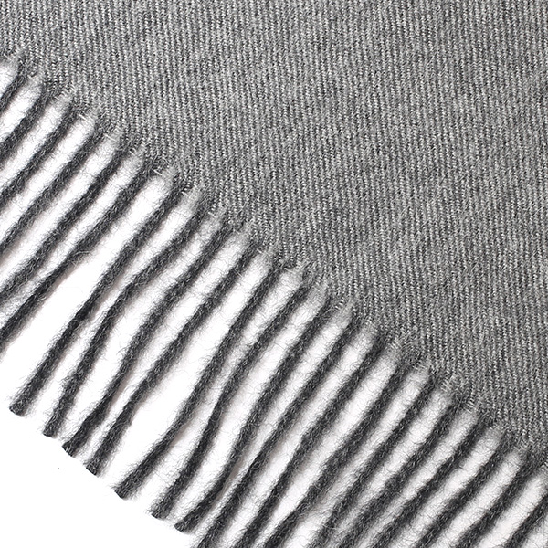 ストール マフラー ベビーアルパカ 100% 北欧 ブランド メンズ レディース ブルー ネイビー 青色 彼氏 彼女 プレゼント 高級 ギフト ウール 厚手 チェック 柄 無地 シンプル Silkeborg Plaids(シルケボープレード)