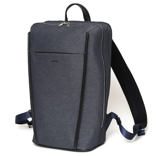  ビジネスリュック メンズ 大容量 バックパック ビジネスバッグ 軽量 薄型 パソコン収納 撥水 通勤 出張 ブルー ネイビー 青色 リュックサック テレワーク リモートワーク ブランド SONNE(ゾンネ) GRACE グレースシリーズ SOGR0001