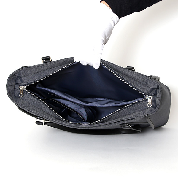  トートバッグ メンズ ビジネス ブランド 大きめ 大容量 軽い 自立 撥水 トート 革 シンプル おしゃれ 無地 ブルー ネイビー 青色 ビジネストート 肩掛け PC収納 通勤 通学 テレワーク 鞄 SONNE(ゾンネ) GRACE グレースシリーズ SOGR0002