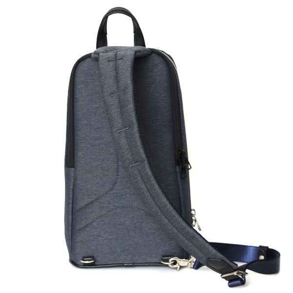 ボディバッグ メンズ 大容量 ワンショルダー 撥水 軽量 おしゃれ 肩掛け ショルダーバッグ ユニセックス ブルー ネイビー 青色 小さめ シンプル キレカジ 縦型 カバン 自転車 SONNE(ゾンネ) GRACE グレースシリーズ SOGR0004