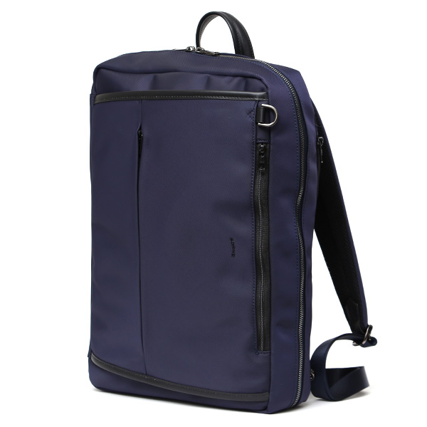  ビジネスバッグ 3way ブリーフケース リュック 大容量 軽量 出張 通勤 PC収納 A4 機能的 ショルダー ブルー ネイビー 青色 撥水 防汚 YKKファスナー ビジネス鞄 ブランド SONNE(ゾンネ) DELIGHT ディライトシリーズ SODL001