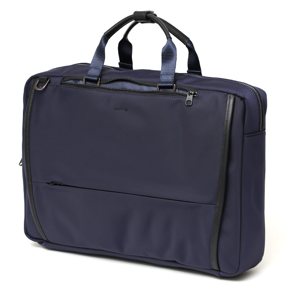  ビジネスバッグ 3way ブリーフケース リュック 大容量 軽量 出張 通勤 PC収納 A4 機能的 ショルダー ブルー ネイビー 青色 撥水 防汚 YKKファスナー ビジネス鞄 ブランド SONNE(ゾンネ) DELIGHT ディライトシリーズ SODL001
