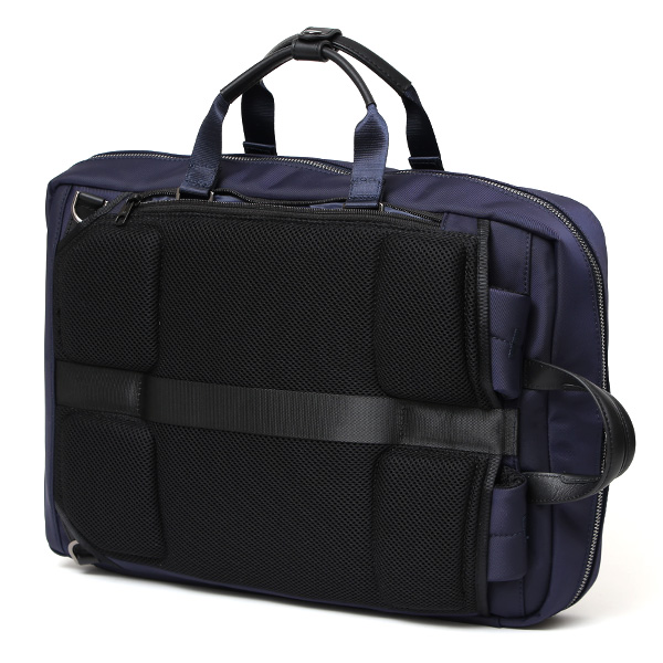  ビジネスバッグ 3way ブリーフケース リュック 大容量 軽量 出張 通勤 PC収納 A4 機能的 ショルダー ブルー ネイビー 青色 撥水 防汚 YKKファスナー ビジネス鞄 ブランド SONNE(ゾンネ) DELIGHT ディライトシリーズ SODL001