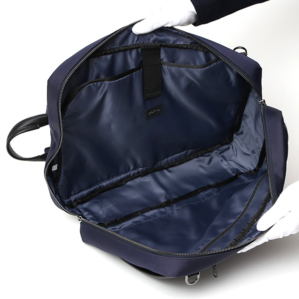  ビジネスバッグ 3way ブリーフケース リュック 大容量 軽量 出張 通勤 PC収納 A4 機能的 ショルダー ブルー ネイビー 青色 撥水 防汚 YKKファスナー ビジネス鞄 ブランド SONNE(ゾンネ) DELIGHT ディライトシリーズ SODL001