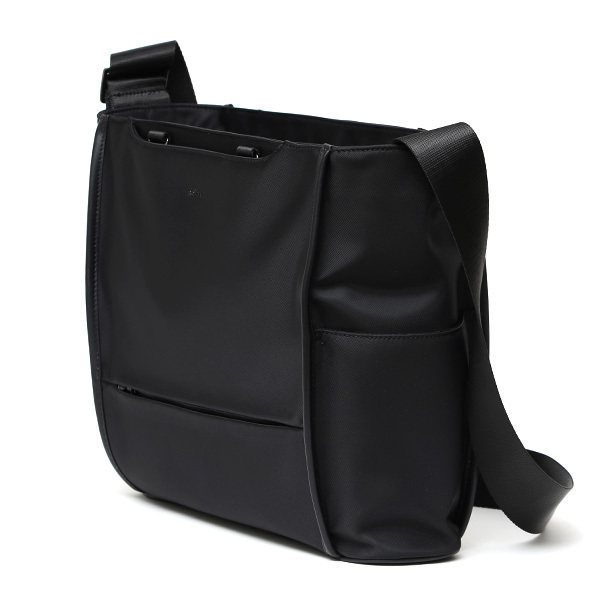 ショルダーバッグ ビジネス バッグ 軽量 大容量 自立 通勤 出張 ビジネスショルダー YKKファスナー ブラック 黒 黒色 メッセンジャーバッグ A4 パソコン収納 ブランド SONNE(ゾンネ) DELIGHT ディライトシリーズ SODL002