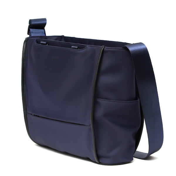 ショルダーバッグ ビジネス バッグ 軽量 大容量 自立 通勤 出張 ビジネスショルダー YKKファスナー ブルー ネイビー 青色 メッセンジャーバッグ A4 パソコン収納 ブランド SONNE(ゾンネ) DELIGHT ディライトシリーズ SODL002